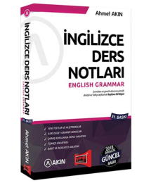 İNGİLİZCE DERS NOTLARI