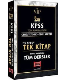 VİP KPSS GY GK 5 Ders Tek Kitap Tüm Dersler Konu Anlatımlı