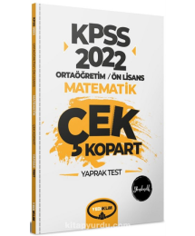 KPSS Ortaöğretim Ön Lisans Genel Yetenek Genel Kültür Matematik Çek Kopart Yaprak Test