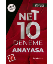 NET 10 ANAYASA TAMAMI ÇÖZÜMLÜ DENEME