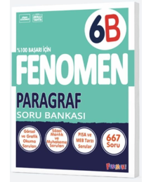 6. Sınıf Fenomen Paragraf Soru Bankası Fenomen Kitap