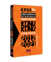2022 KPSS Genel Kültür Konu Konu Tamamı Çözümlü Çıkmış Sorular