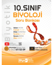 10. Sınıf Biyoloji Biyotik Soru Bankası Biyotik Yayınları