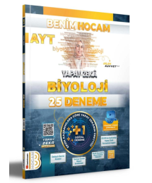 2025 AYT Yapay Zeka Biyoloji 25 Deneme Benim Hocam Yayınları