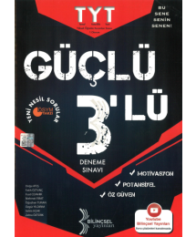TYT Güçlü 3‘lü Deneme Sınavı