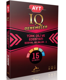 AYT IQ Türk Dili ve Edebiyatı Sosyal Bilimler -1 15 Branş Deneme PRF Paraf Yayınları