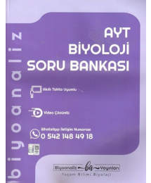 AYT Biyoloji Soru Bankası Biyoanaliz Yayınları