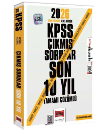 2026 KPSS GK-GY Tüm Dersler Tamamı Çözümlü Son 10 Yıl Çıkmış Sorular Yargı Yayınevi