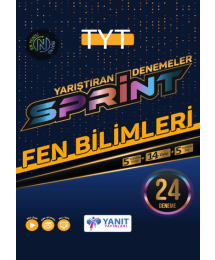 TYT Fen Bilimleri Sprint 24 Deneme Yanıt Yayınları