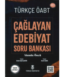 ÖABT Türkçe Öğretmenliği Çağlayan Edebiyat Soru Bankası Çözümlü Türkçe ÖABTDEYİZ