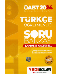 ÖABT TÜRKÇE SORU BANKASI TAMAMI ÇÖZÜMLÜ