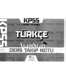 TÜRKÇE ATANDIRAN DERS TAKİP NOTU