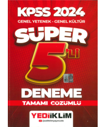 GY-GK SÜPER 5'lİ DENEME TAMAMI ÇÖZÜMLÜ