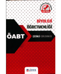 BİYOLOJİ ÖĞRETMENLİĞİ ÇÖZÜMLÜ SORU BANKASI