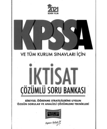 İKTİSAT ÇÖZÜMLÜ SORU BANKASI