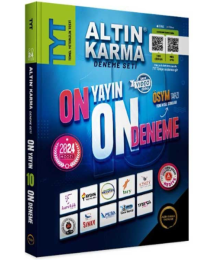 2024 TYT 10 Farklı Yayın 10 Farklı Deneme