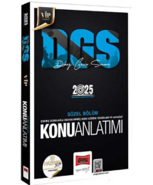2025 DGS VİP Sözel Yetenek Konu Anlatımı Yargı Yayınları