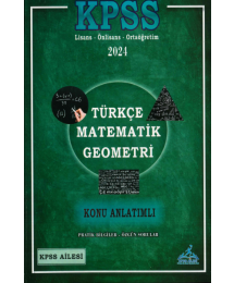 TÜRKÇE MATEMATİK GEOMETRİ KONU ANLATIMLI PRATİK BİLGİLER ÖZGÜN SORULAR