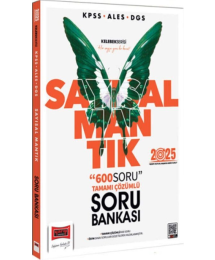 2025 KPSS ALES DGS Kelebek Serisi Sayısal Mantık Tamamı Çözümlü Soru Bankası Yargı Yayınları