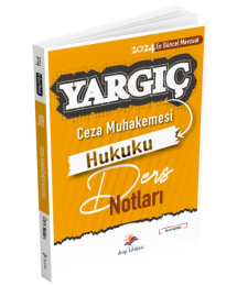Dizgi Kitap 2024 Hakimlik YARGIÇ Ceza Muhakemesi Ders Notları - Murat Soylu Dizgi Kitap
