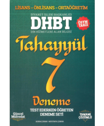 DHBT TAHAYYÜL 7 DENEME ÇÖZÜMLÜ