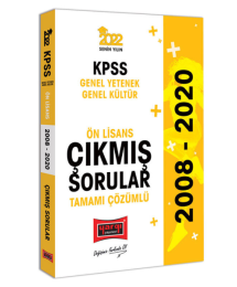 KPSS GY GK Ön Lisans Tamamı Çözümlü Çıkmış Sorular 2008-2020