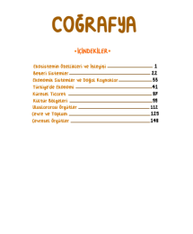 AYT Coğrafya Vip Notlar Vin Kampüs