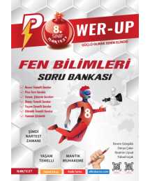 8. Sınıf Power-Up Fen Bilimleri Soru Bankası Nartest Yayınları