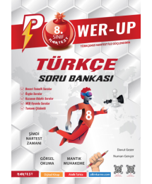 8. Sınıf Türkçe Power Up Soru Bankası Nartest Yayınları