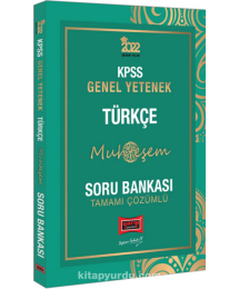 2022 KPSS Genel Yetenek Genel Kültür MUHTEŞEM TÜRKÇE Soru Bankası 