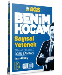 2025 MEB-AGS Sayısal Yetenek Soru Bankası Çözümlü Benim Hocam Yayınları