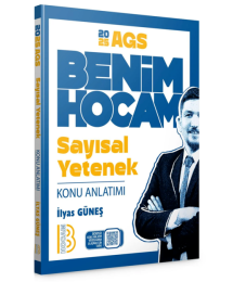 2025 AGS Sayısal Yetenek Konu Anlatımı Benim Hocam Yayınları