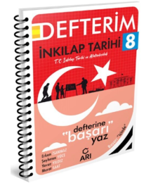 8. Sınıf Sosyalimo Akıllı İnkılap Tarihi Defteri Arı Yayıncılık