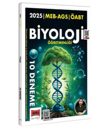 2025 MEB AGS ÖABT Biyoloji Öğretmenliği 10 Deneme Yargı Yayınları