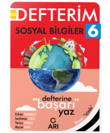 6. Sınıf Sosyalimo Sosyal Bilgiler Defterim Arı Yayıncılık
