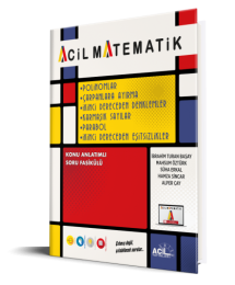 Acil Yayınları Polinomlar Çarpanlara Ayırma 2. Dereceden Denklemler Karmaşık Sayılar