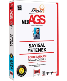 2025 MEB-AGS Sayısal Yetenek Soru Bankası Çözümlü Anka Serisi Yargı Yayınları