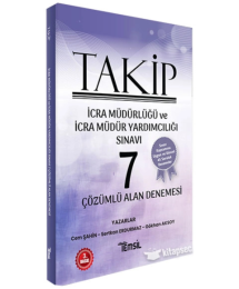 İCRA MÜDÜR VE MÜDÜR YARDIMCILIĞI SINAVI 7 ALAN DENEMESİ ÇÖZÜMLÜ