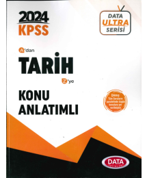 2024 KPSS Ultra Serisi Tarih Konu Anlatımlı Data Yayınları