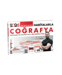2026 Tüm Sınavlar İçin Haritalarla Coğrafya Grafiklerle ve Fotoğraflarla 400 Haritalı Soru Yargı Yayınları