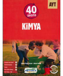 AYT 40 SEANS KİMYA SORU BANKASI