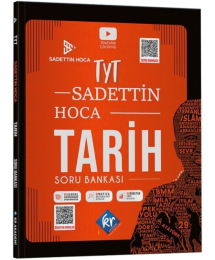 Sadettin Hoca TYT Tarih Soru Bankası KR Akademi