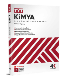 TYT Kimya Konu Özetli Soru Bankası 4K Yayınları
