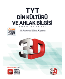 3D TYT Din Kültürü ve Ahlak Bilgisi Soru Bankası