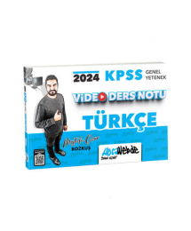 2024 KPSS Türkçe Video Ders Notu