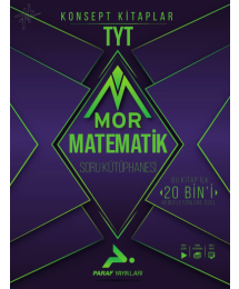 TYT Mor Matematik Soru Kütüphanesi PRF Paraf Yayınları