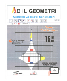 TYT AYT Acil Geometri 15 Çözümlü Denemeleri