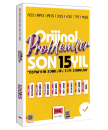 2026 KPSS AGS ALES DGS YGS TYT MSÜ Orijinal Problemler Son 15 Yıl Çıkmış Sorular Yargı Yayınları