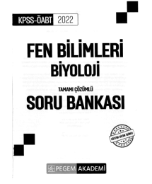 FEN BİLİMLERİ BİYOLOJİ TAMAMI ÇÖZÜMLÜ SORU BANKASI