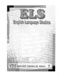 ENGLISH LANGUAGE STUDIES (ELS 35 ADET DERGİ) SET ŞEKLİNDE